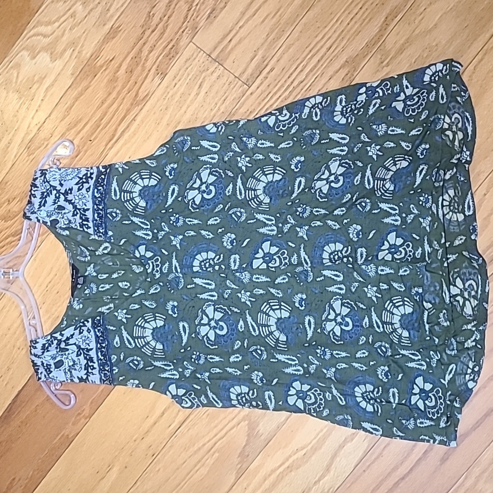 Lucky🍀 Brand Floral💐 Print Sleeveless Top
